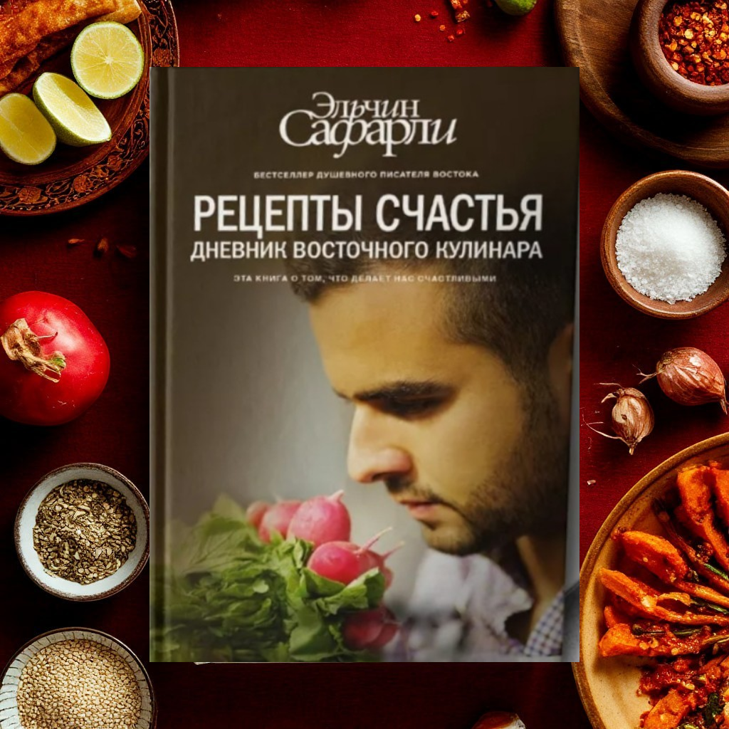 Не только о еде: мой честный обзор на книгу «Рецепты счастья» Эльчина Сафарли
